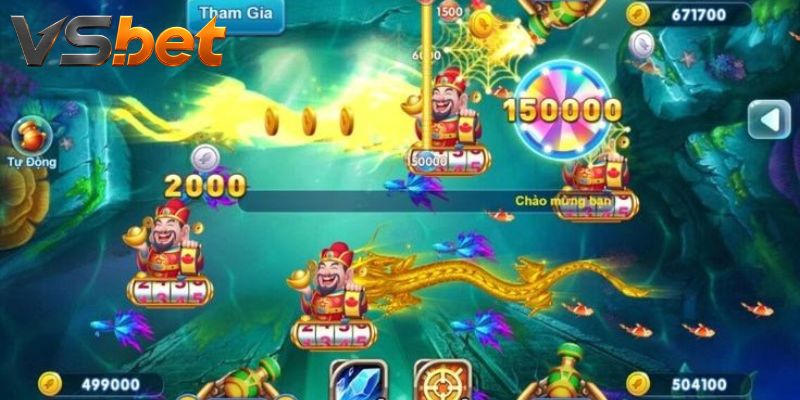 Bắn Cá Vsbet – Kho Game Săn Boss Và Vũ Khí Cực Đa Dạng Nhất