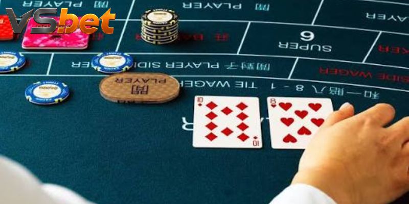 Giới hạn bàn và số tiền được ghi trên từng lệnh cược